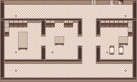 Map guide for the current location