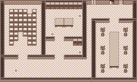 Map guide for the current location