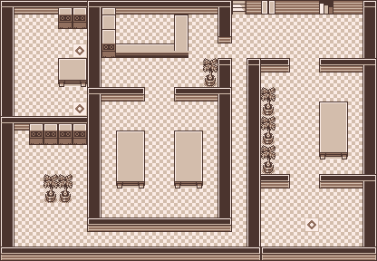 Map guide for the current location