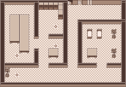 Map guide for the current location