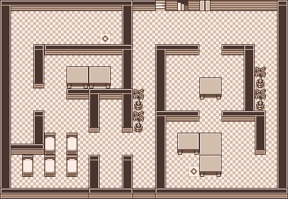 Map guide for the current location