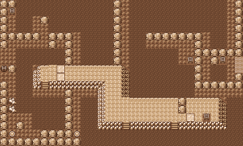 Map guide for the current location