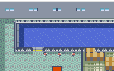 Lilycove City Harbor map