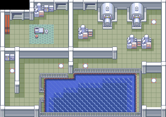 Magma Hideout B2F map