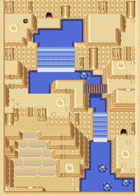 Map guide for the current location