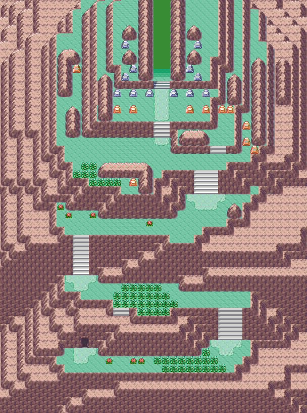 Mt. Pyre Exterior map