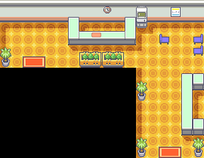 Route 121 Safari Zone Entrance map