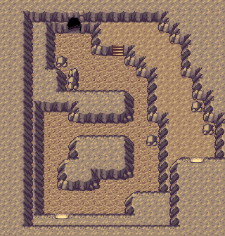 Seafloor Cavern Room 1 map