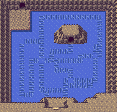 Map guide for the current location