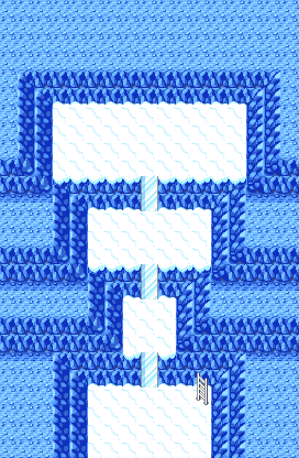 Sootopolis City Gym B1F map