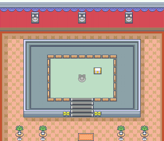 Verdanturf Town Contest Hall map