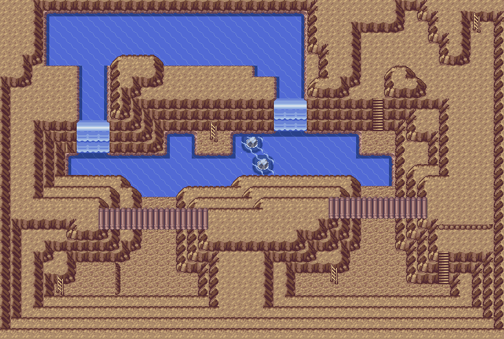 Victory Road B2F map