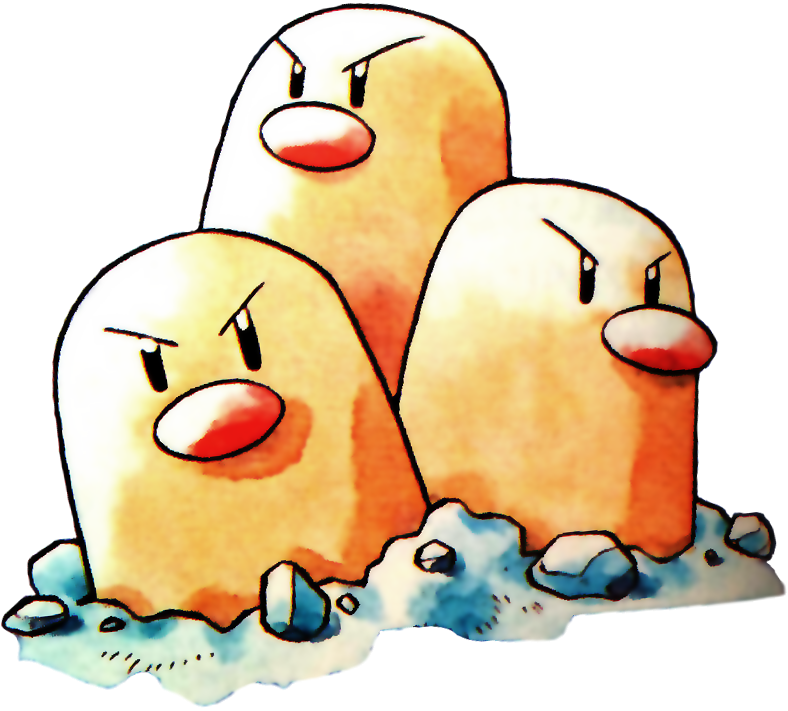 Dugtrio artwork