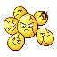 Shiny Exeggcute sprite