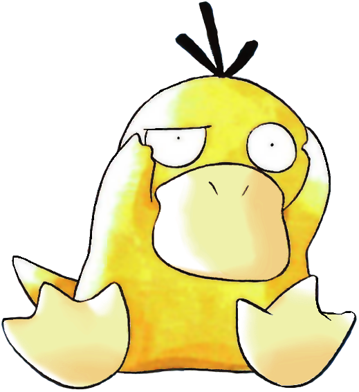 Psyduck artwork