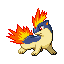 Quilava sprite