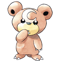 Teddiursa artwork