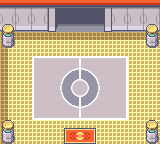 Map guide for the current location