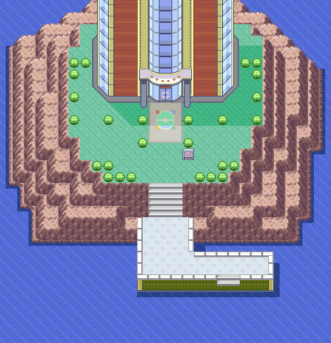 Battle Tower Outside map