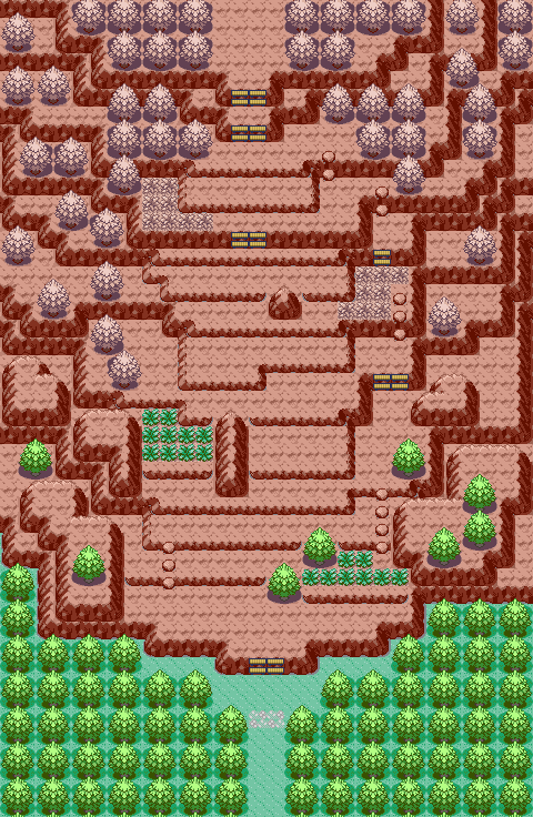 Jagged Pass map