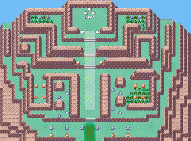 Mt. Pyre Summit map