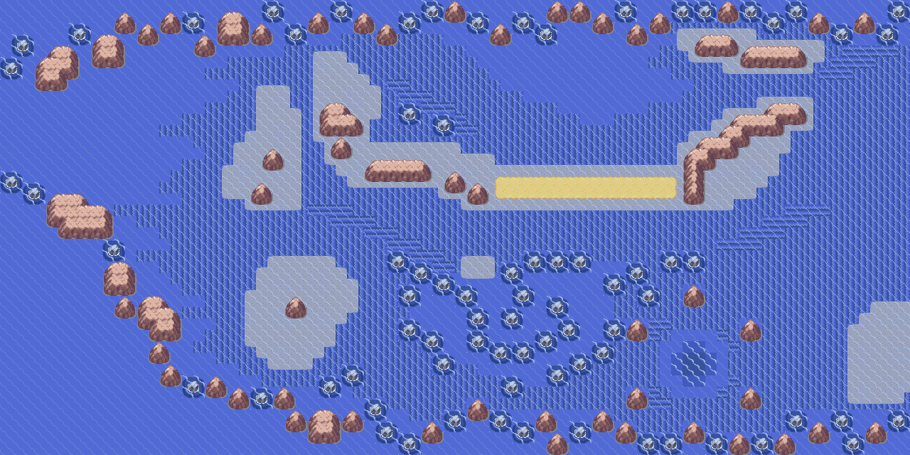 Map guide for the current location