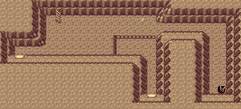 Shoal Cave Low Tide Lower Room map