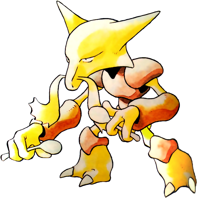 Alakazam artwork