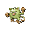 Shiny Mankey sprite