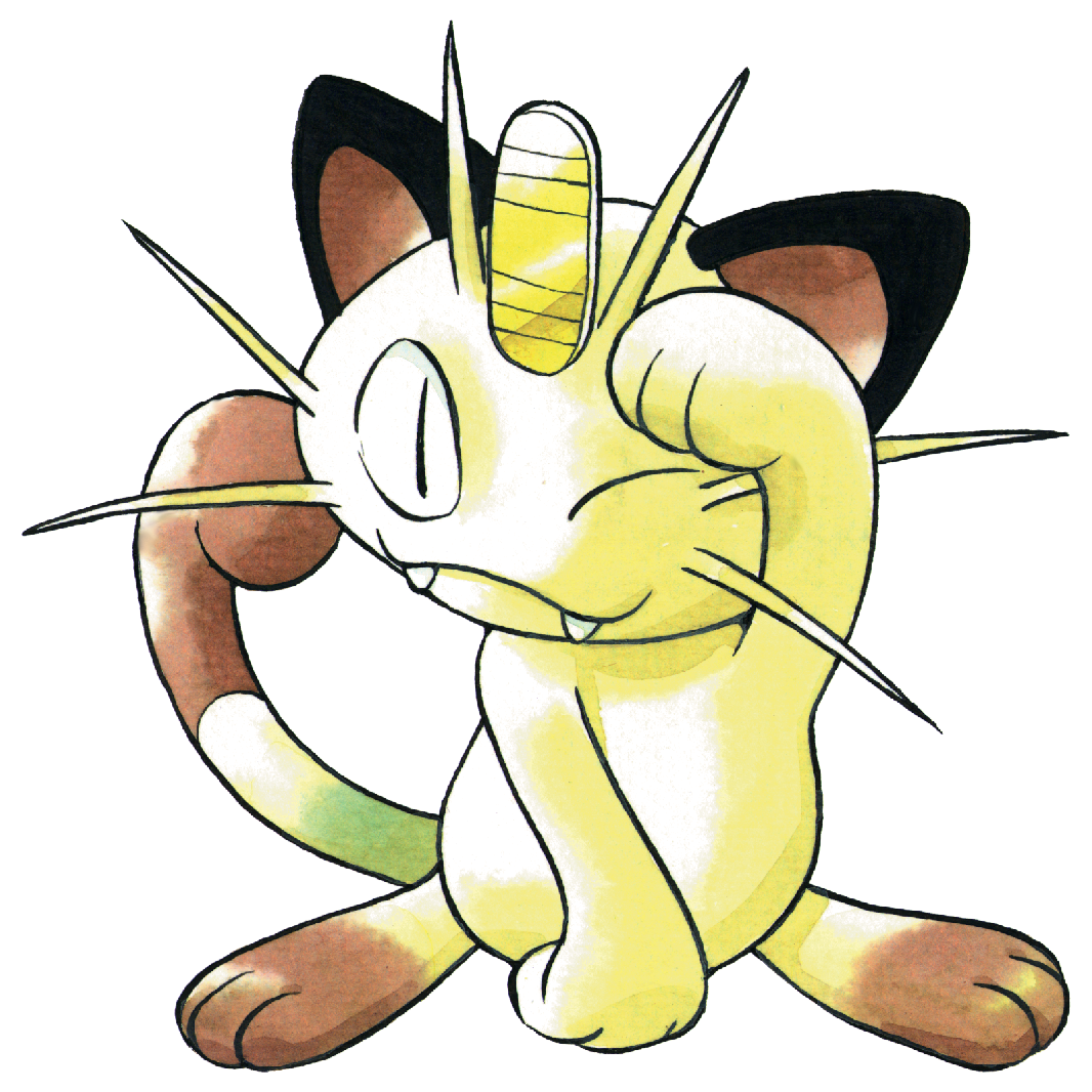 Meowth artwork