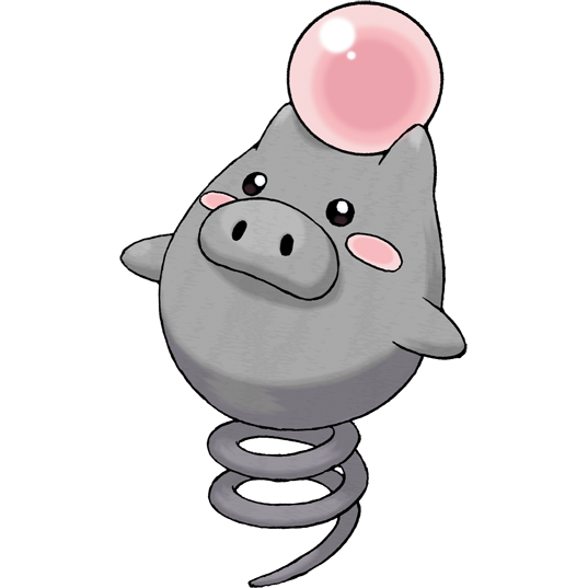 Spoink artwork