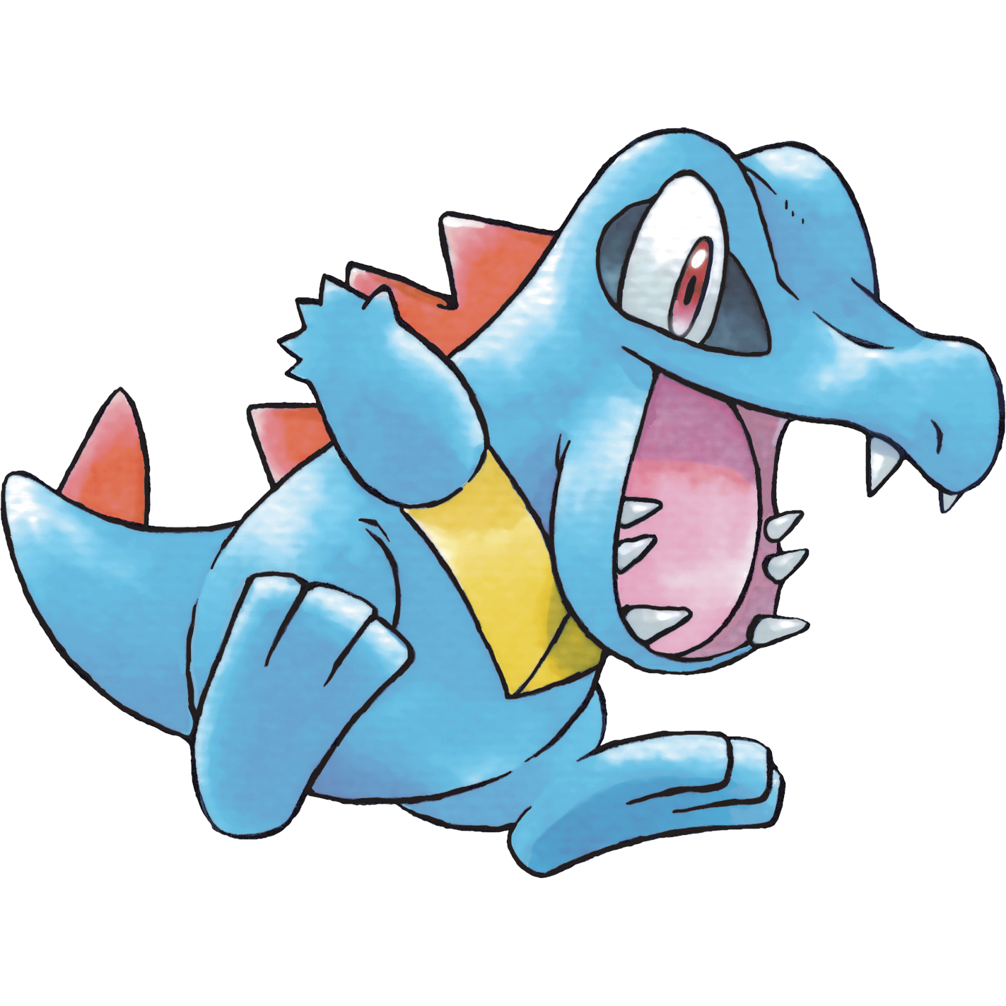 Totodile artwork