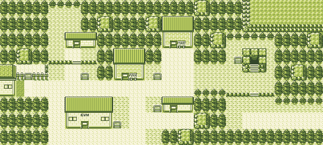 Map guide for the current location