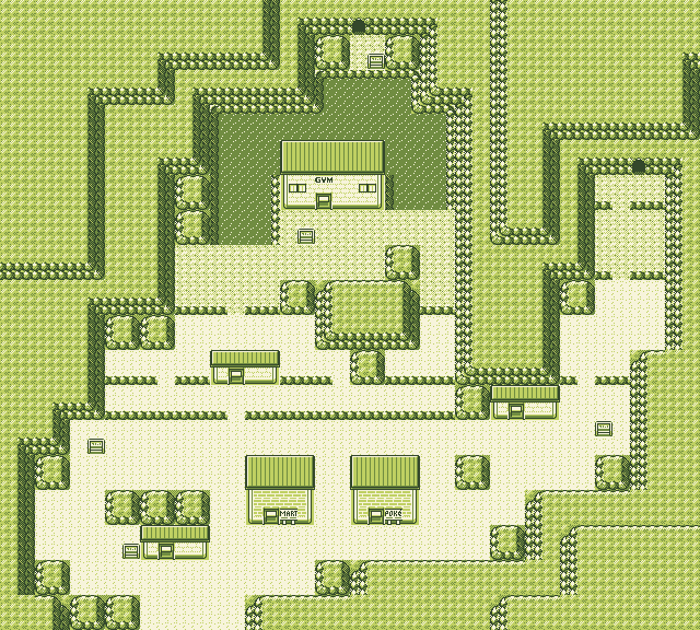 Map guide for the current location