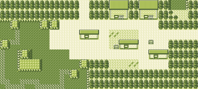 Map guide for the current location