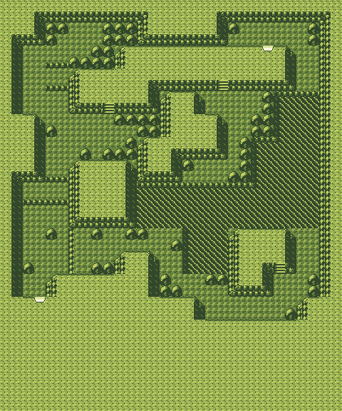 Map guide for the current location