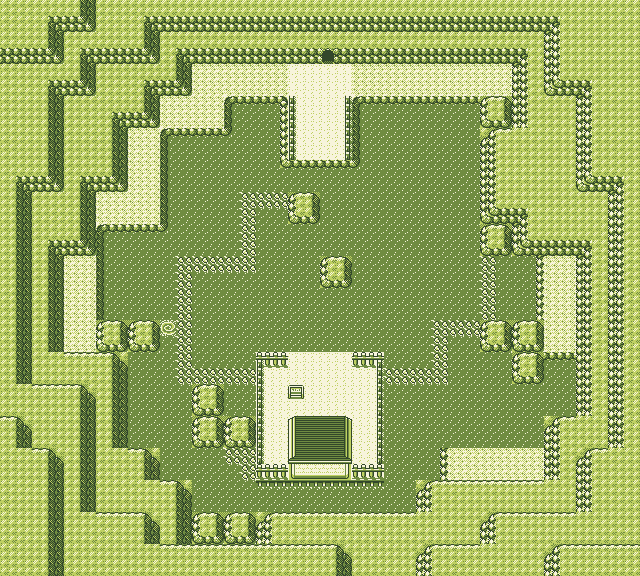 Map guide for the current location