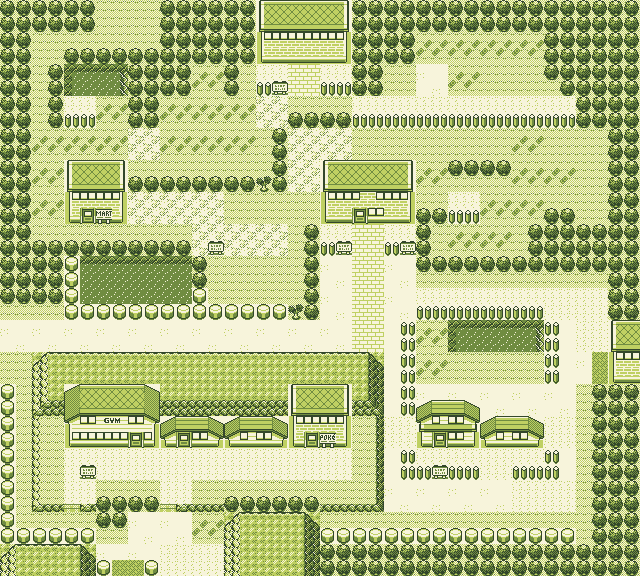 Map guide for the current location