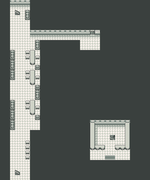 Map guide for the current location