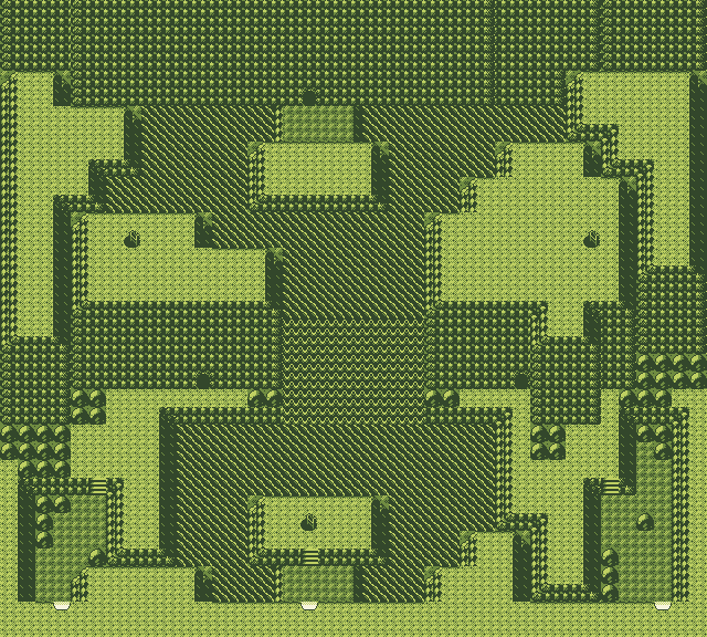 Map guide for the current location