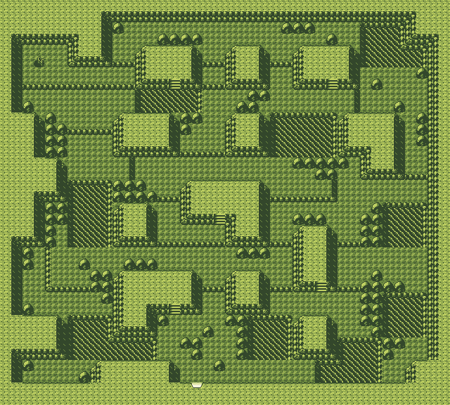 Map guide for the current location