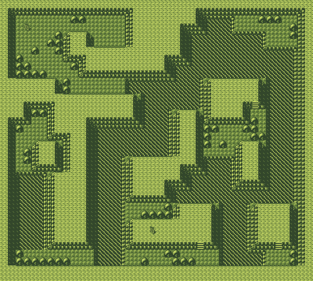 Map guide for the current location