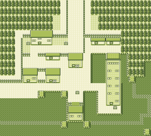 Map guide for the current location