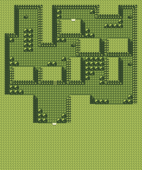 Map guide for the current location