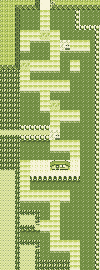 Map guide for the current location