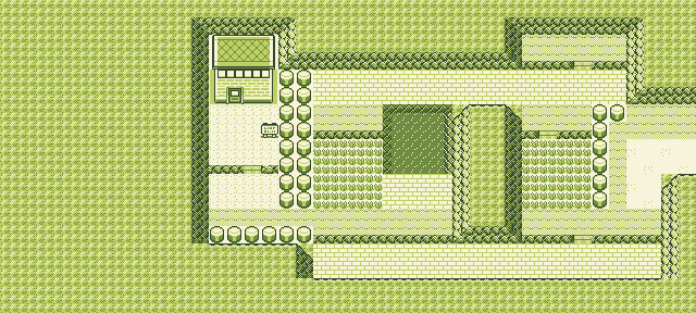 Map guide for the current location