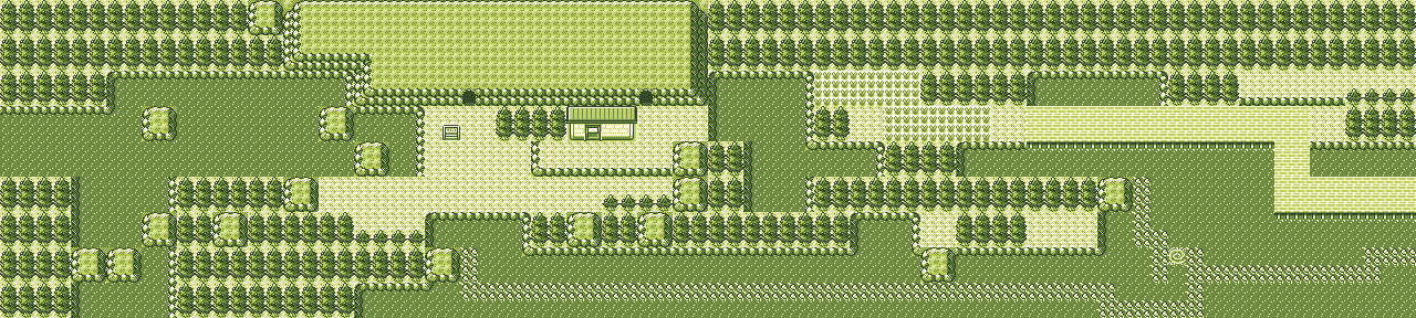 Map guide for the current location