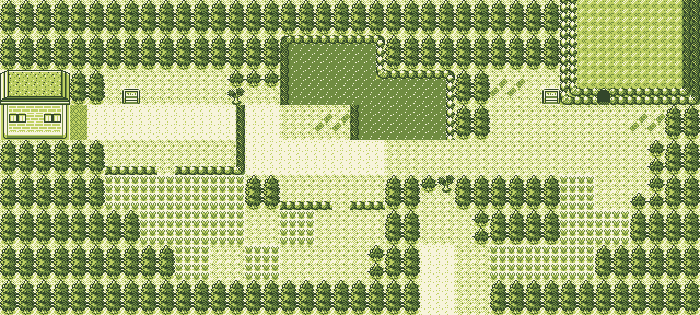 Map guide for the current location