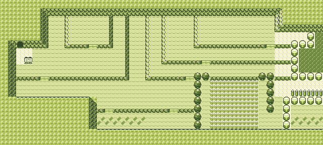 Map guide for the current location