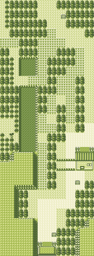 Map guide for the current location